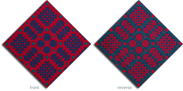 Magic Carpet - Welsh Bedspread (T3 14)