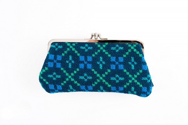 Navy Green - Double Clasp Purse (X10)