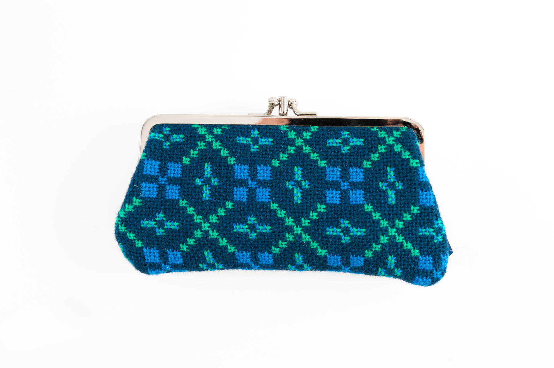 Navy Green - Double Clasp Purse (X10)